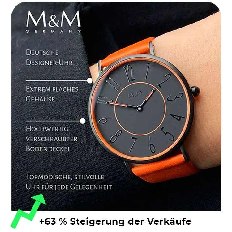 Amazon Produktbilder Arbanduhr Infografik