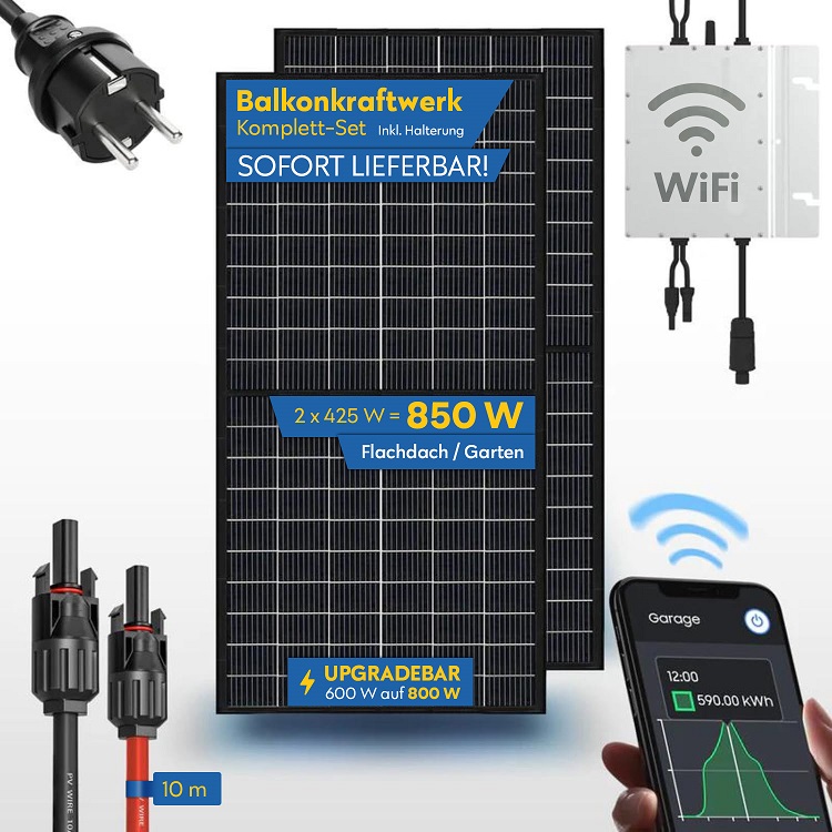 Amazon Produktbilder Photovoltaik Solar Anlage